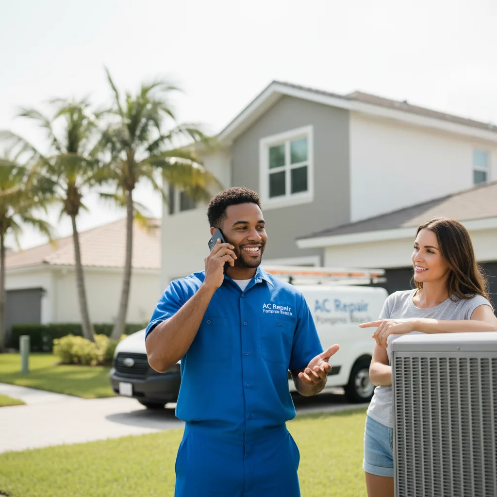 AC Repair Pompano Beach customer support in Conewango Valley